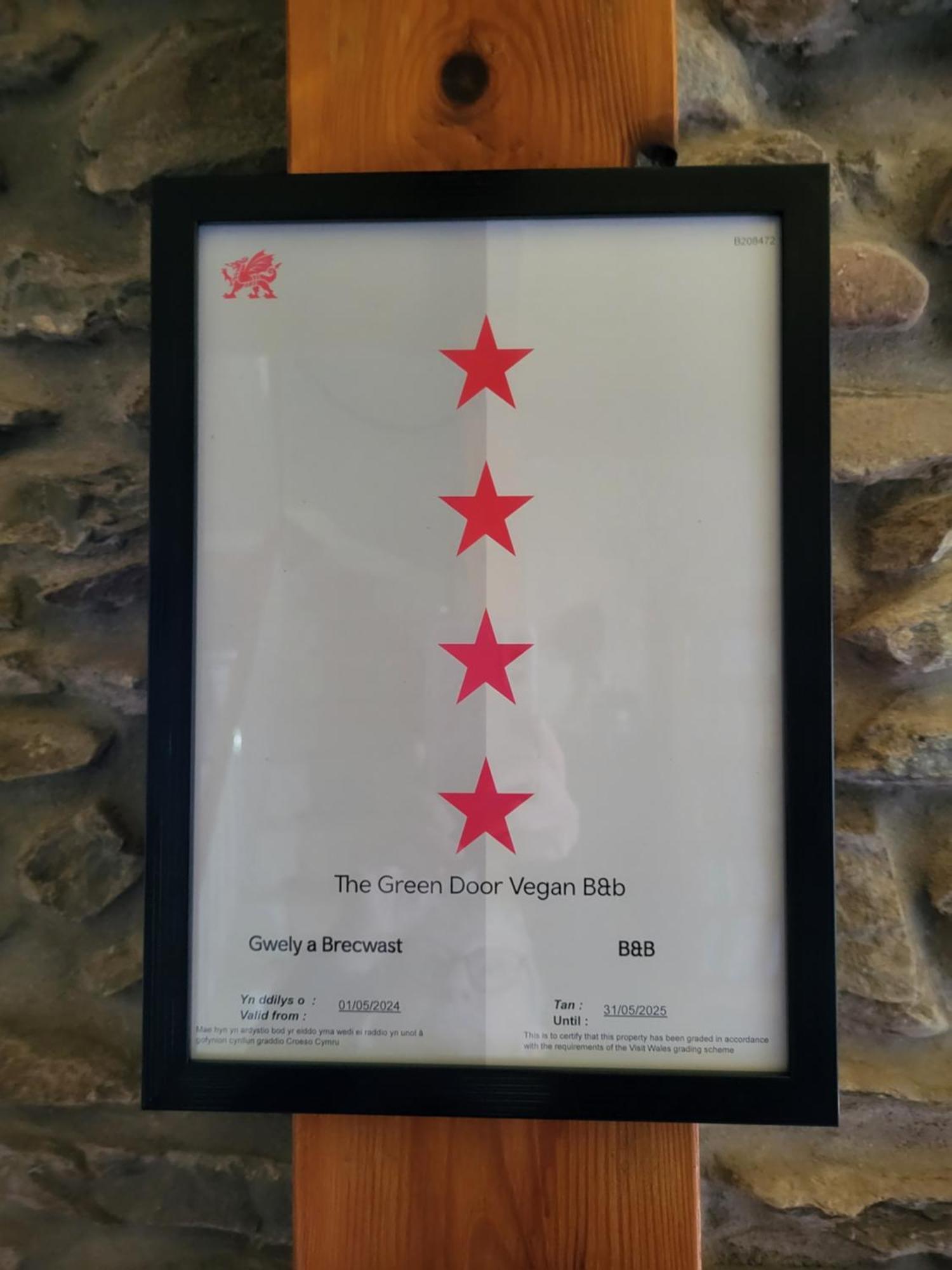 Llanon The Green Door Vegan B&B מראה חיצוני תמונה